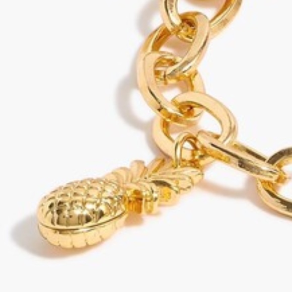 J. Crew Factory Gold Charm Bracelet - Picture 7 of 8